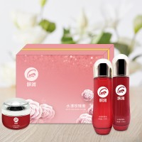 廣州膚潤(rùn)化妝品有限公司玫瑰水潤(rùn)靚顏套OEMODM貼牌定制加工